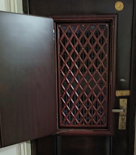 南昌带通风窗防盗门:还成了家里的一个亮点呢